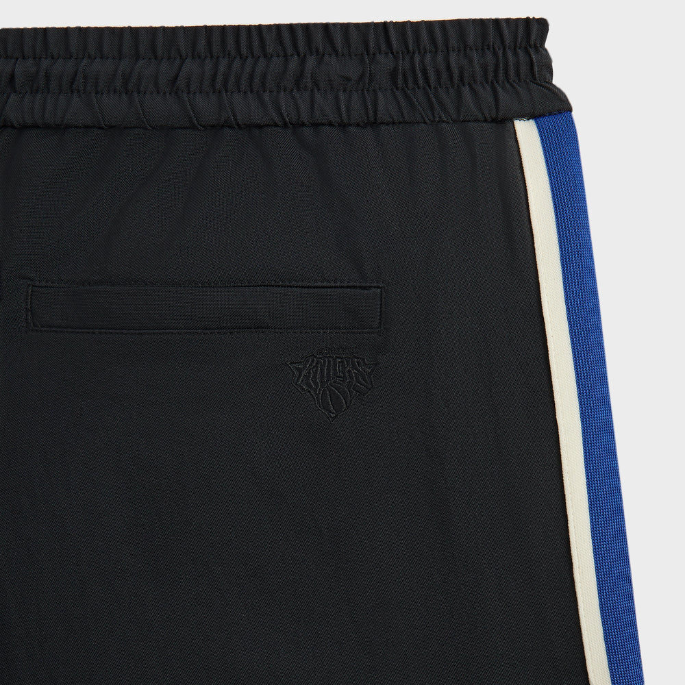Kith for the New York Knicks Vintage Nylon Wide Leg Pant - Black | Kith Black