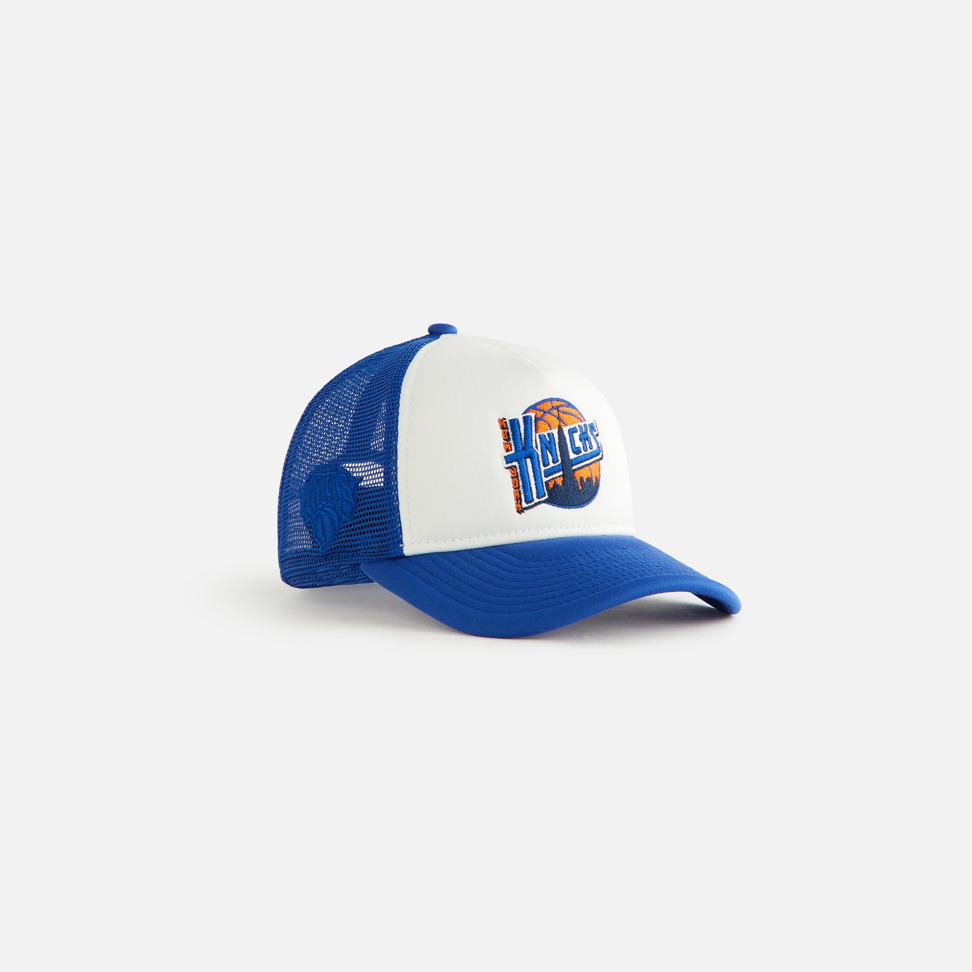 Kith Kids & New Era for the New York Knicks Skyline Trucker Cap - Roya | Kith Royal