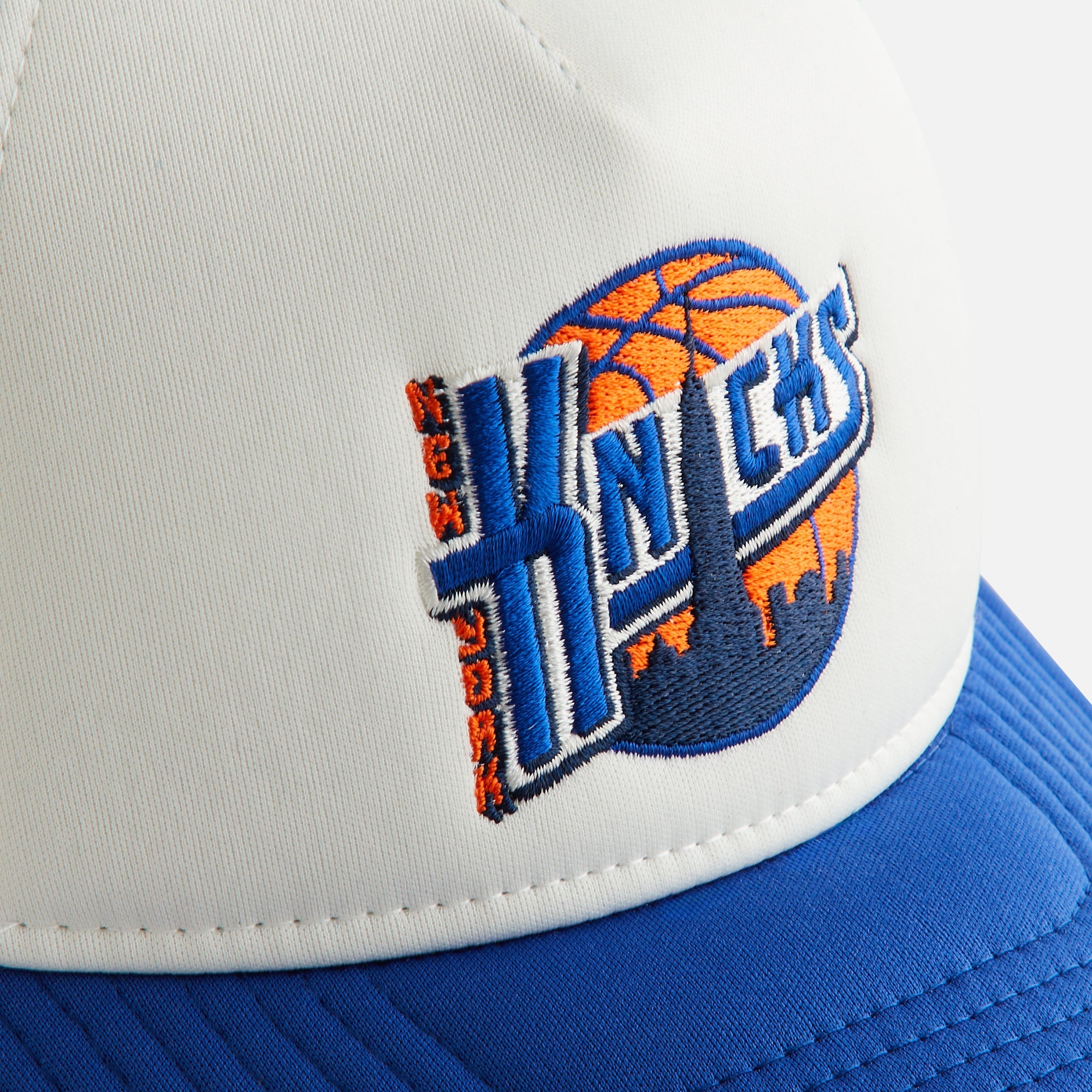 Kith Kids & New Era for the New York Knicks Skyline Trucker Cap - Roya | Kith Royal