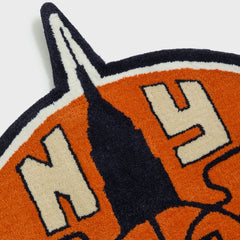 Kith for the New York Knicks Wingman Logo Rug - Multi | Kith Multi
