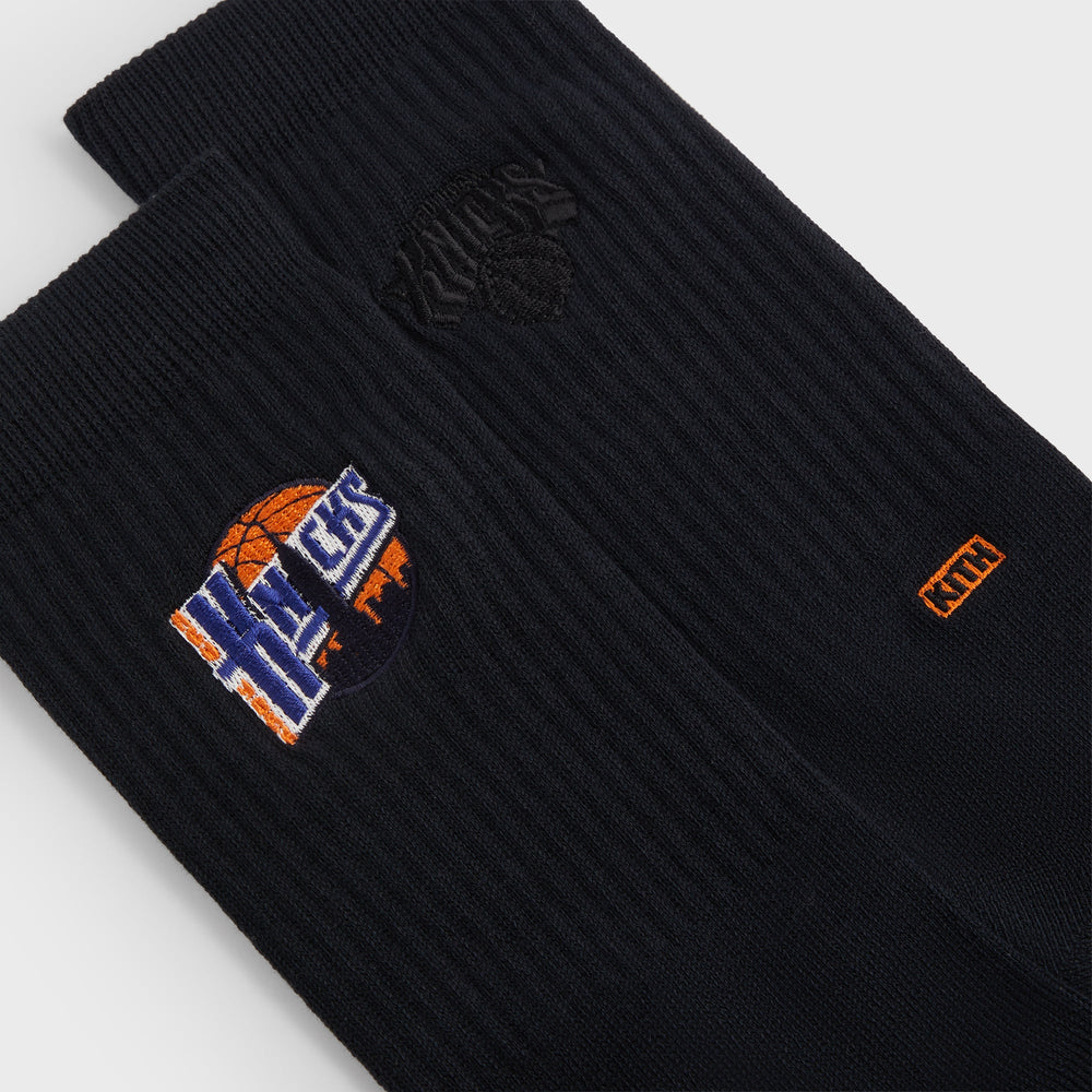 Kith & Stance for the New York Knicks New York City Crew Socks - Black | Kith Black