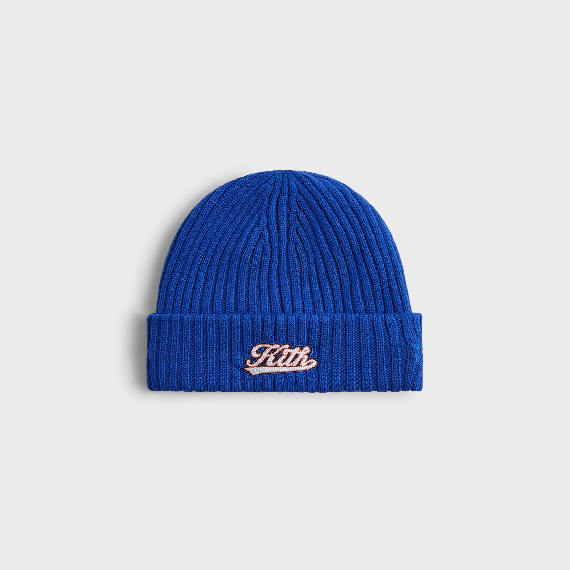Kith for the New York Knicks Court Vision Beanie - Royal | Kith Royal