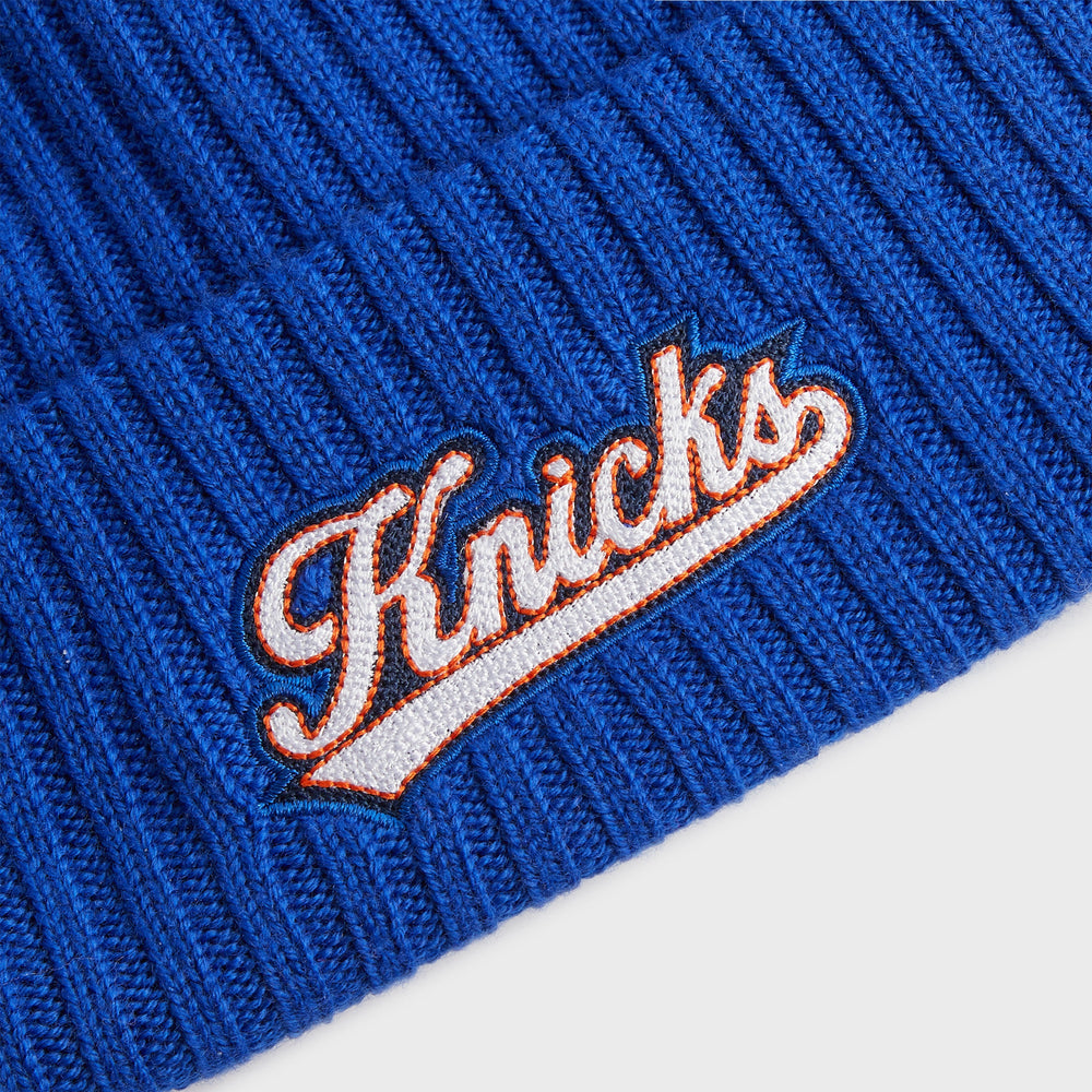 Kith for the New York Knicks Court Vision Beanie - Royal | Kith Royal