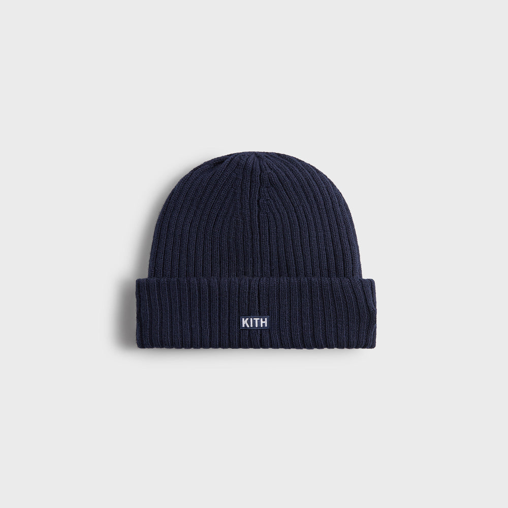Kith & New Era for the New York Knicks Logo Beanie - Nocturnal | Kith Nocturnal