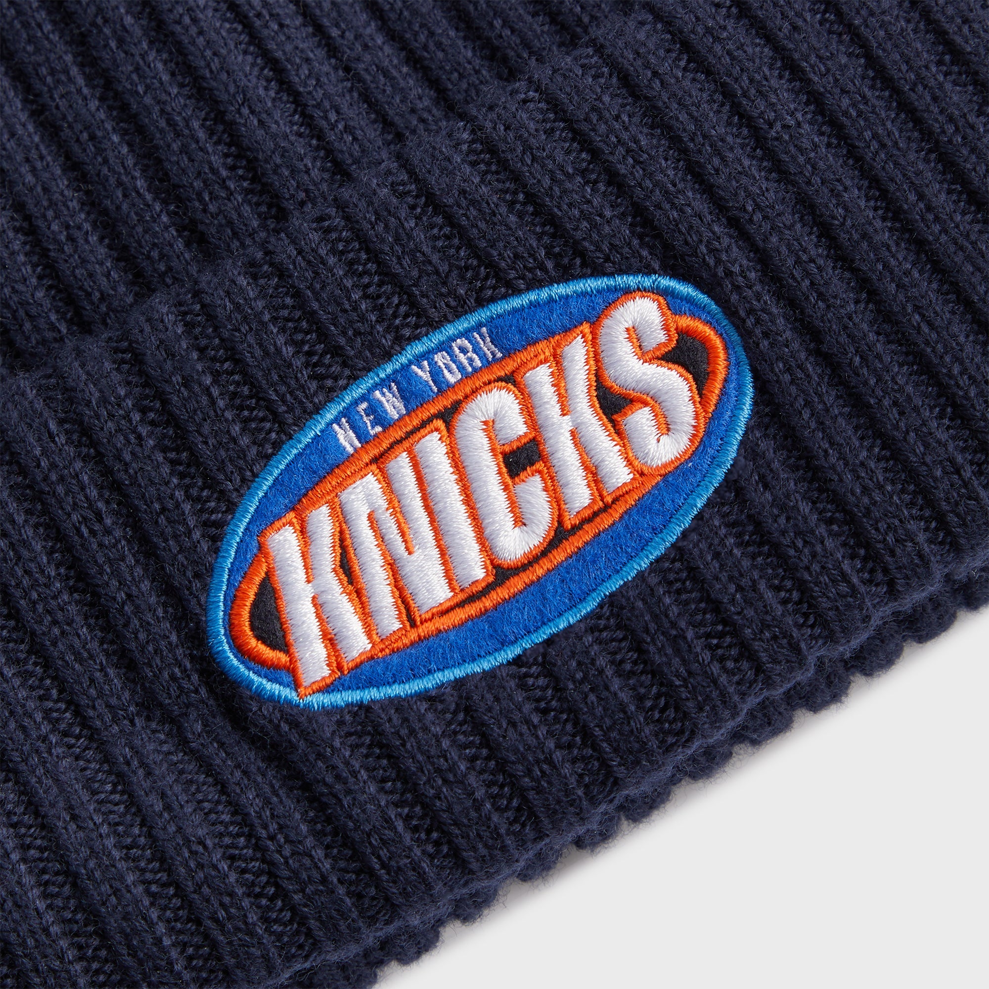 Kith & New Era for the New York Knicks Logo Beanie - Nocturnal | Kith Nocturnal