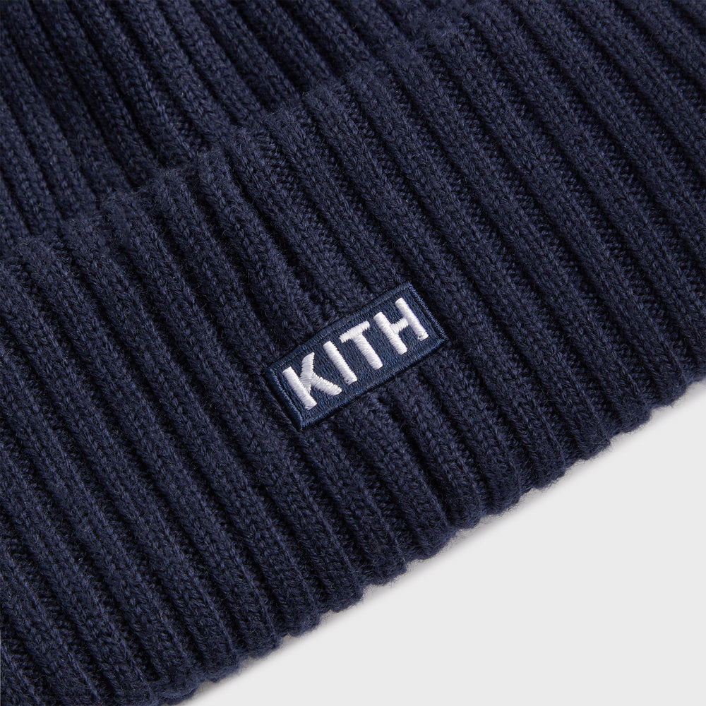 Kith & New Era for the New York Knicks Logo Beanie - Nocturnal | Kith Nocturnal