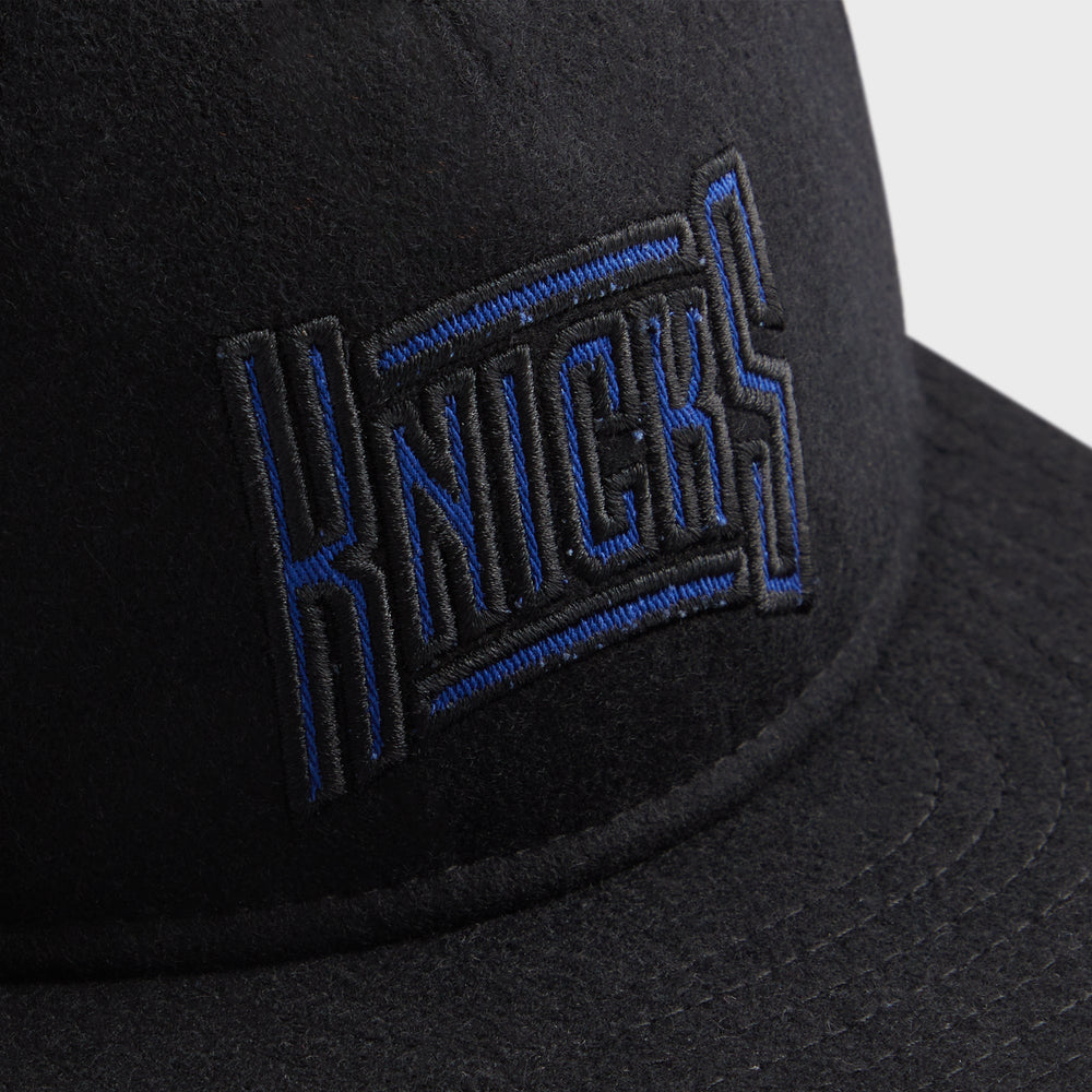 Kith & New Era for the New York Knicks Wool 9FIFTY Snapback - Black | Kith Black