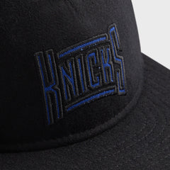 Kith & New Era for the New York Knicks Wool 9FIFTY Snapback - Black | Kith Black