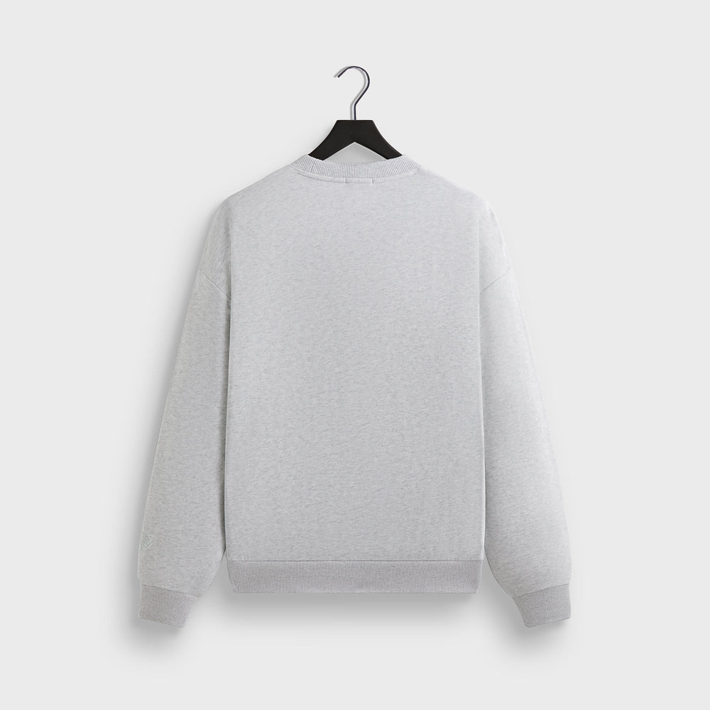 Kith for the New York Knicks Y2K Vintage Nelson Crewneck - Light Heath | Kith Light Heather Grey