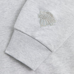 Kith for the New York Knicks Y2K Vintage Nelson Crewneck - Light Heath | Kith Light Heather Grey