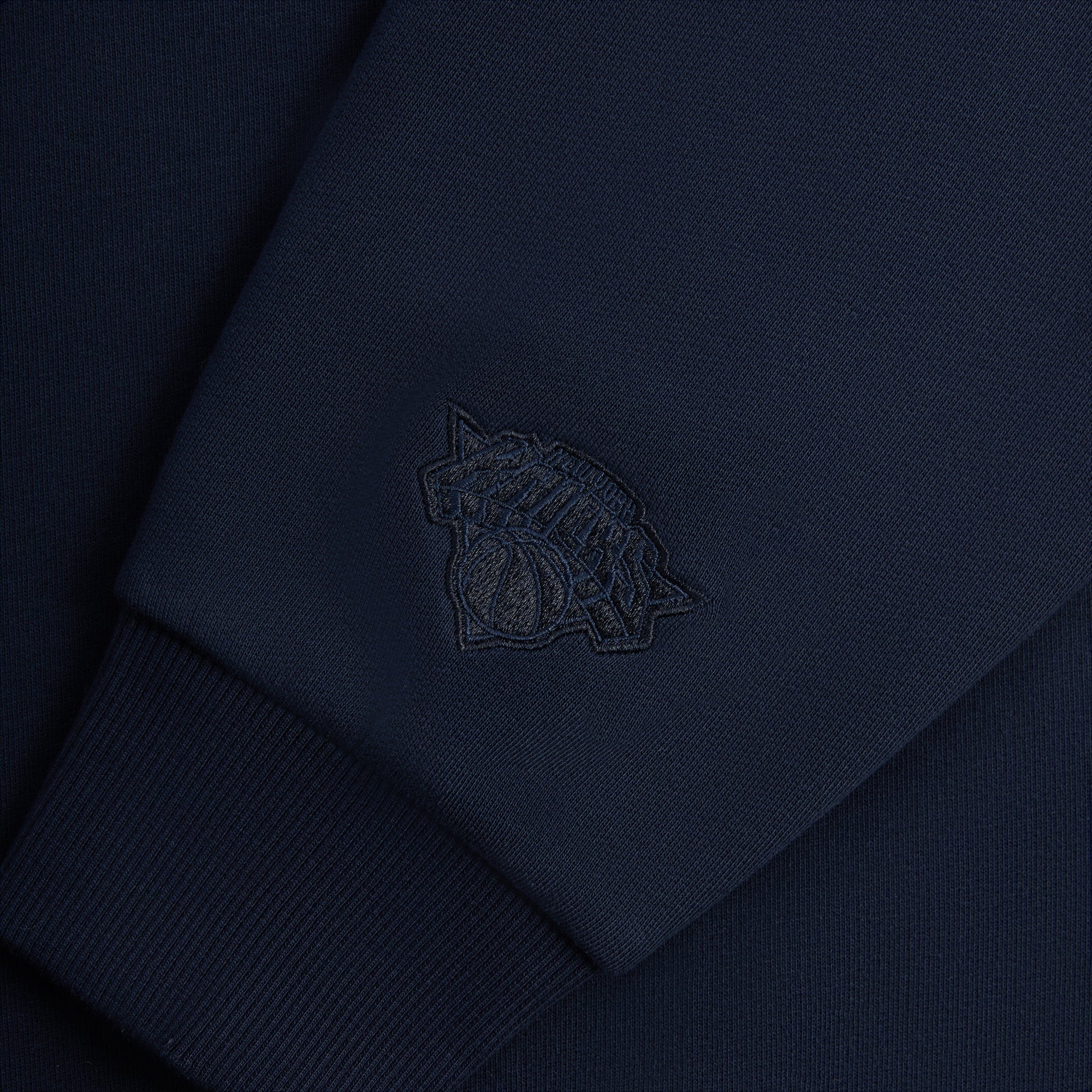 Kith for the New York Knicks Y2K Vintage Nelson Crewneck - Nocturnal | Kith Nocturnal