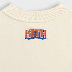 Kith for the New York Knicks Showtime Vintage Nelson Crewneck - Sandri | Kith Sandrift