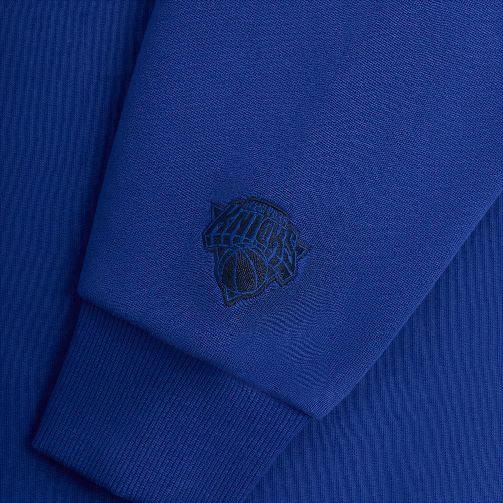 Kith for the New York Knicks Script Vintage Nelson Crewneck - Current | Kith Current