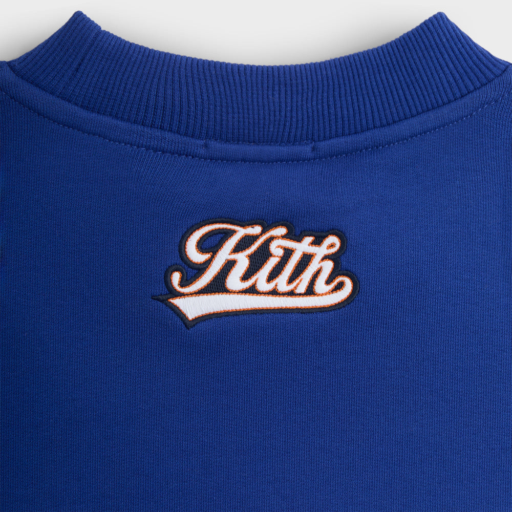 Kith for the New York Knicks Script Vintage Nelson Crewneck - Current | Kith Current