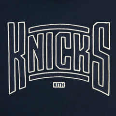 Kith for the New York Knicks Arched Vintage Nelson Hoodie - Nocturnal | Kith Nocturnal