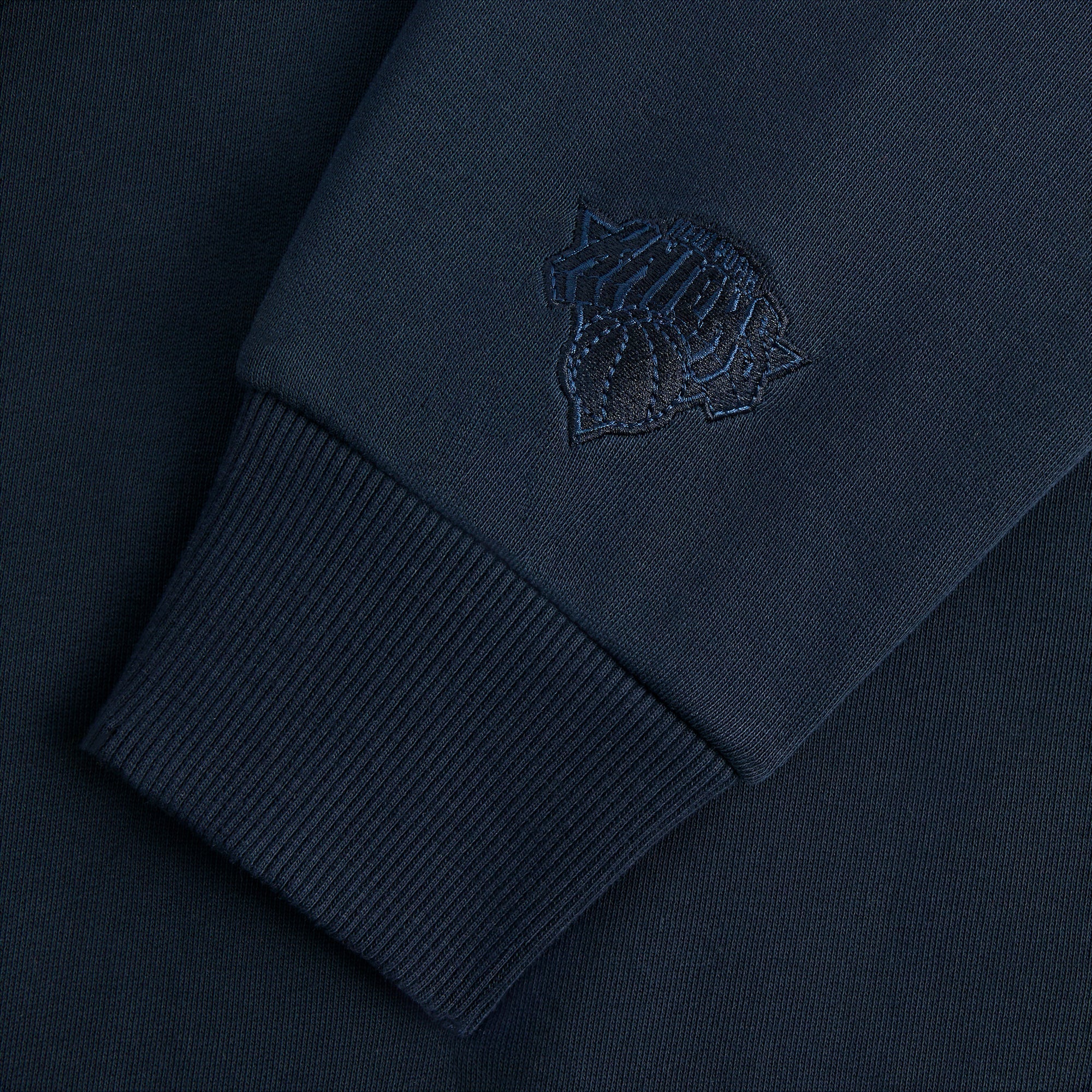 Kith for the New York Knicks Arched Vintage Nelson Hoodie - Nocturnal | Kith Nocturnal