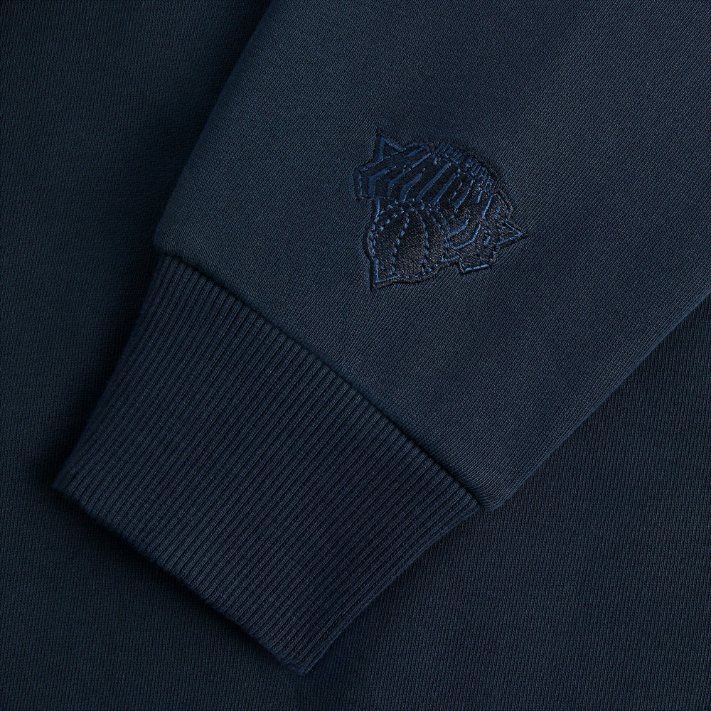 Kith for the New York Knicks Arched Vintage Nelson Hoodie - Nocturnal | Kith Nocturnal