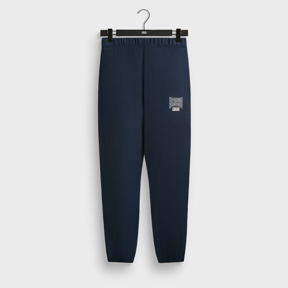 Kith for the New York Knicks Arched Vintage Nelson Sweatpant - Nocturn | Kith Nocturnal
