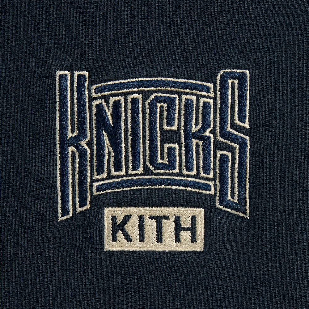 Kith for the New York Knicks Arched Vintage Nelson Sweatpant - Nocturn | Kith Nocturnal