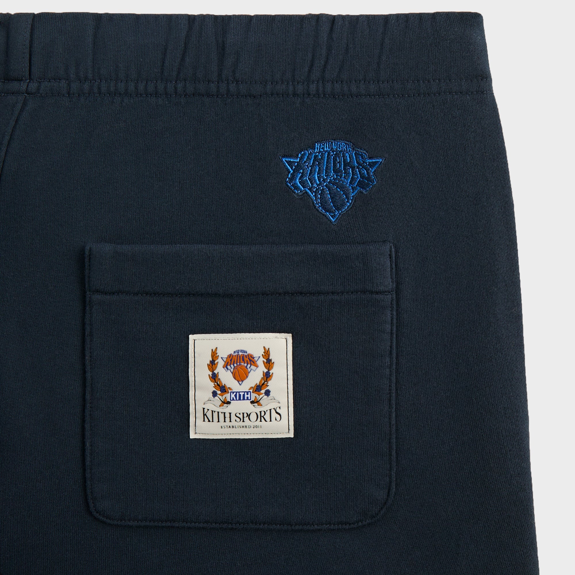 Kith for the New York Knicks Arched Vintage Nelson Sweatpant - Nocturn | Kith Nocturnal