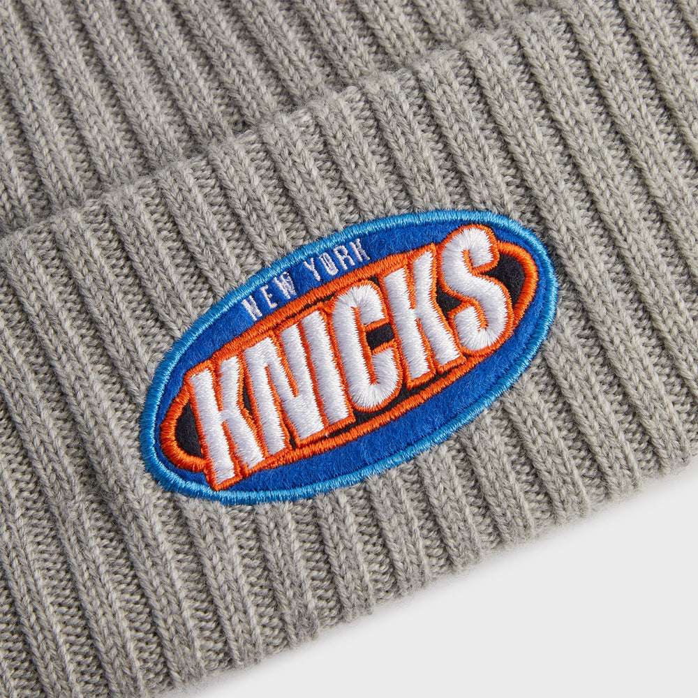 Kith & New Era for the New York Knicks Logo Beanie - Light Heather Gre | Kith Light Heather Grey