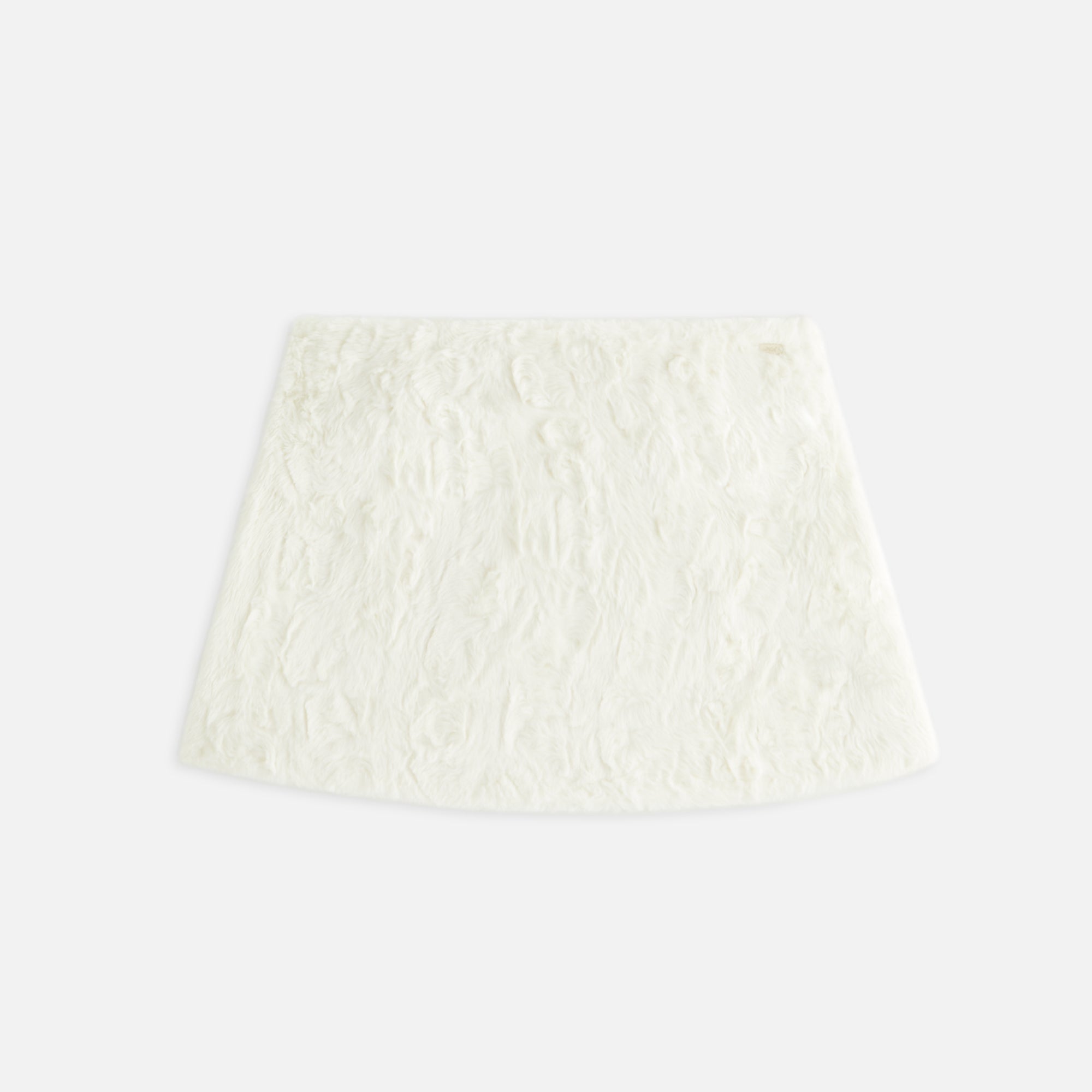 Kith Women Ashtyn Cowlick Fur Mini Skirt - Sandrift | Kith Sandrift