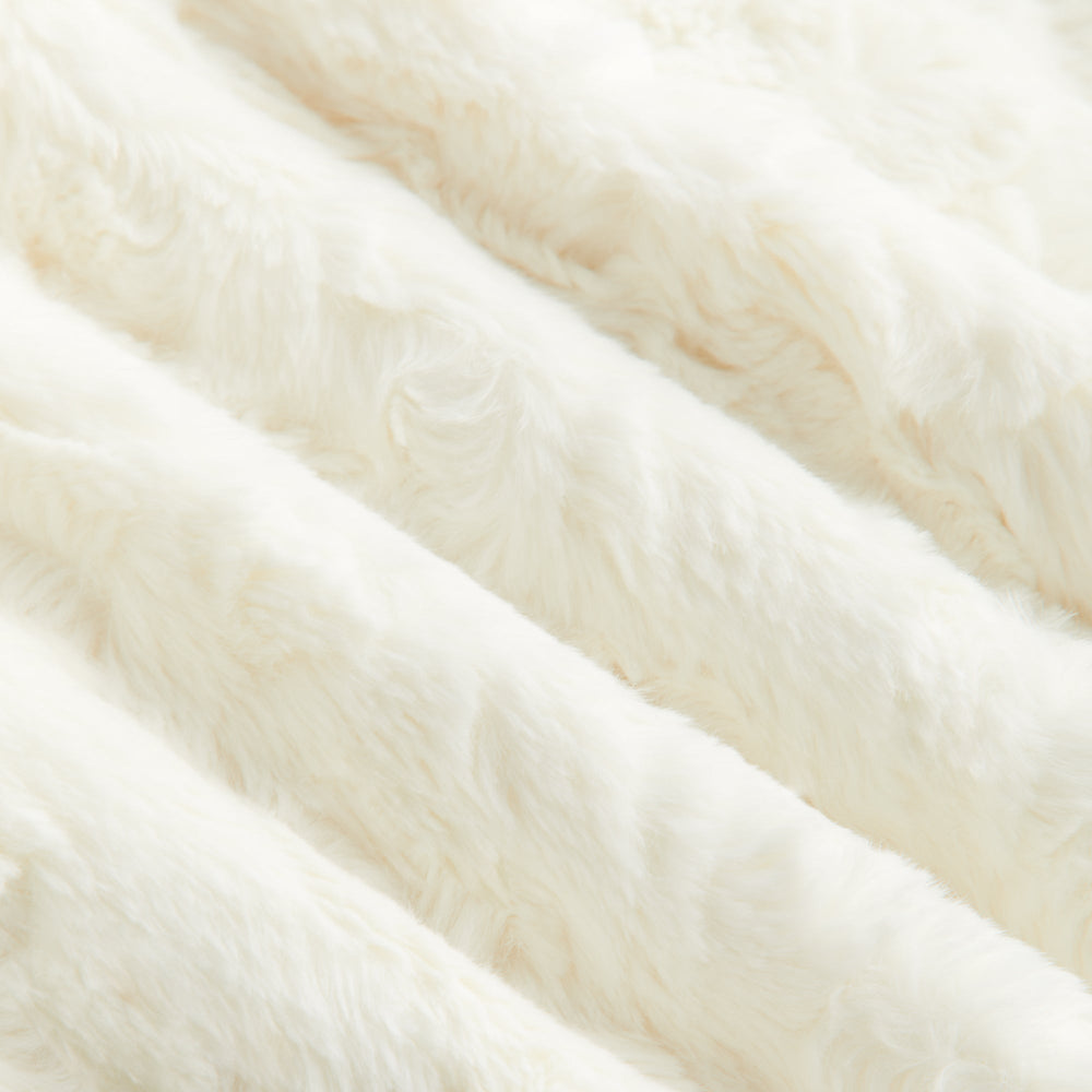 Kith Women Ashtyn Cowlick Fur Mini Skirt - Sandrift | Kith Sandrift