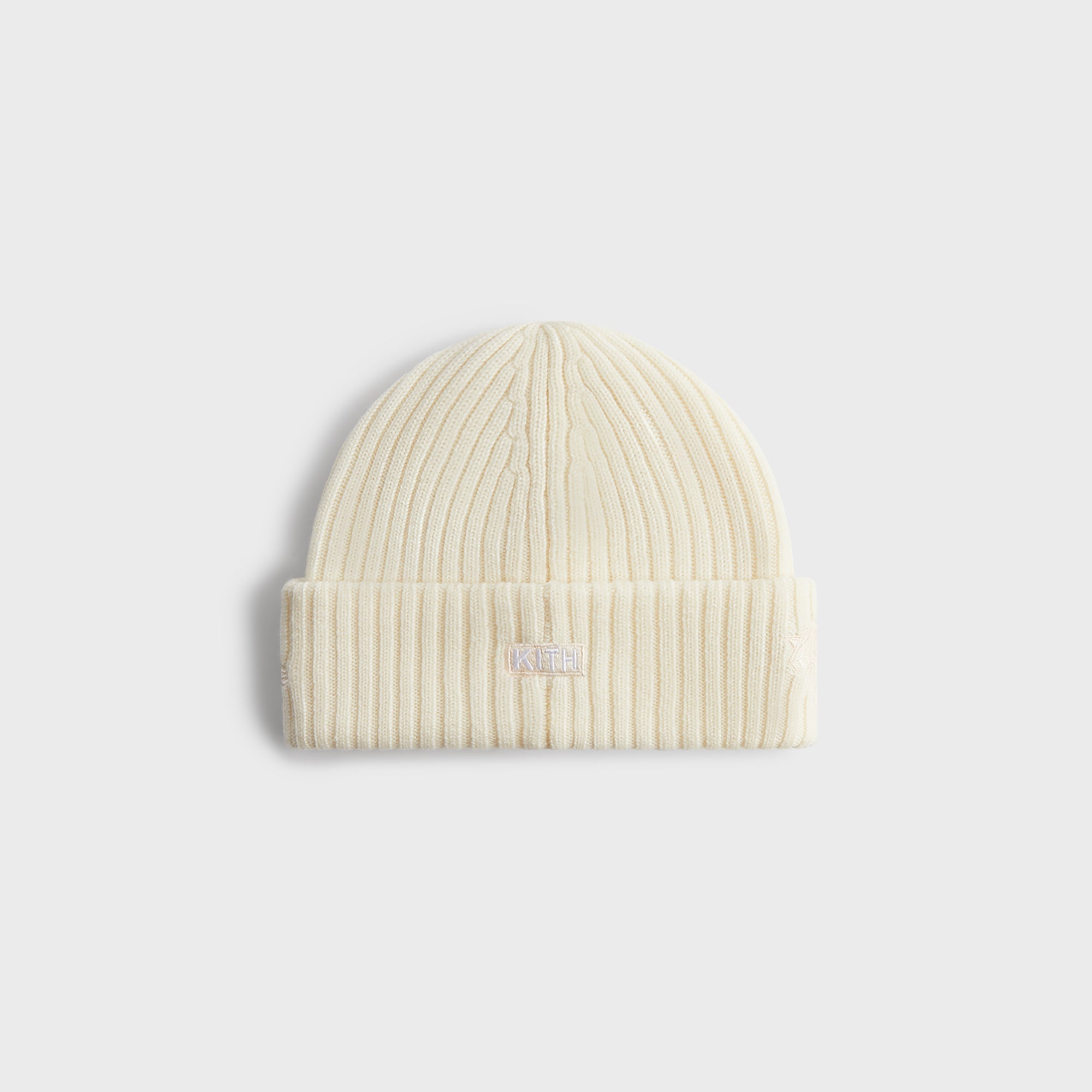 Kith for the New York Knicks Wings Logo Beanie - Sandrift | Kith Sandrift