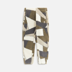 Kith Women Chelsea III Patchwork Fleece Jogger - Plaster | Kith Plaster