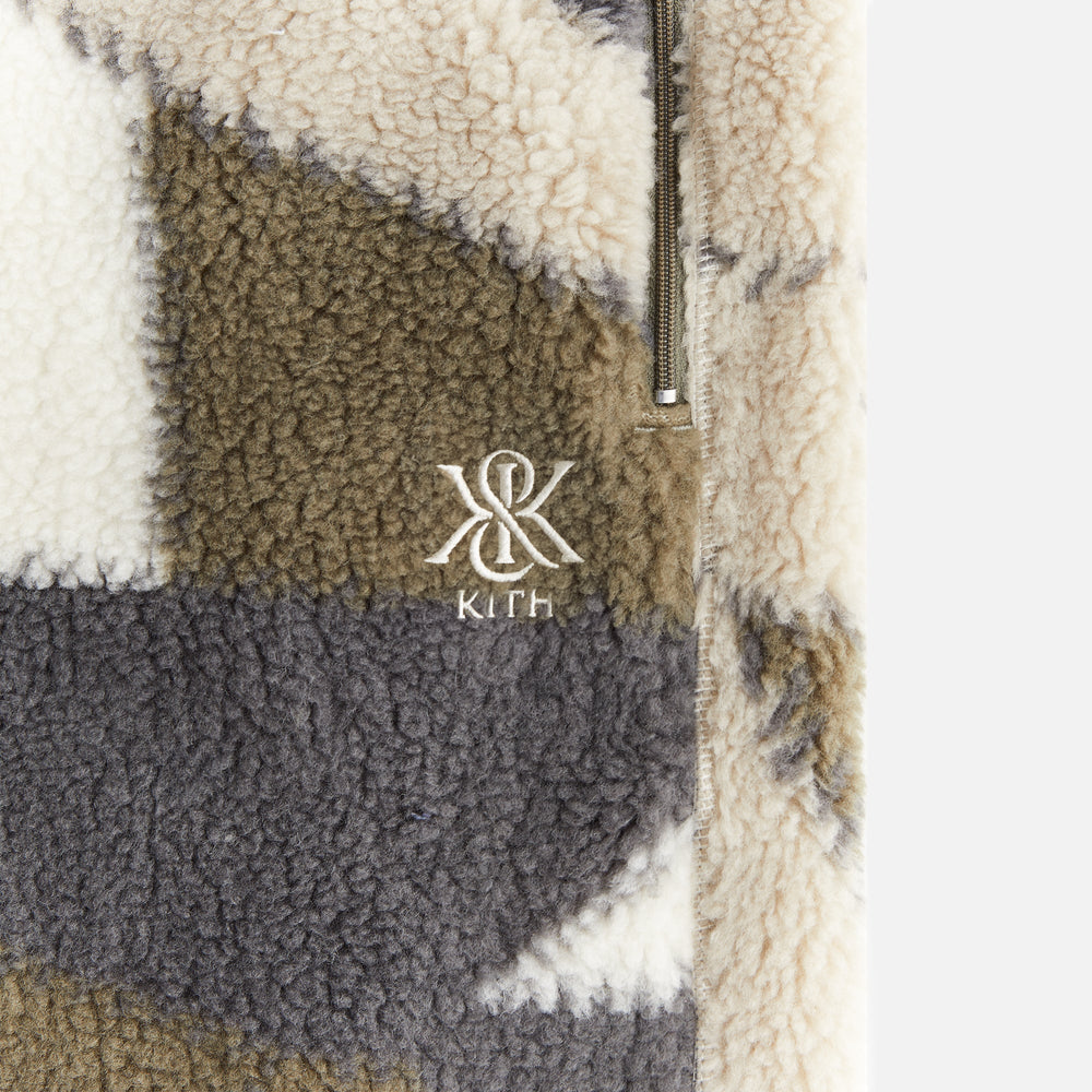 Kith Women Chelsea III Patchwork Fleece Jogger - Plaster | Kith Plaster