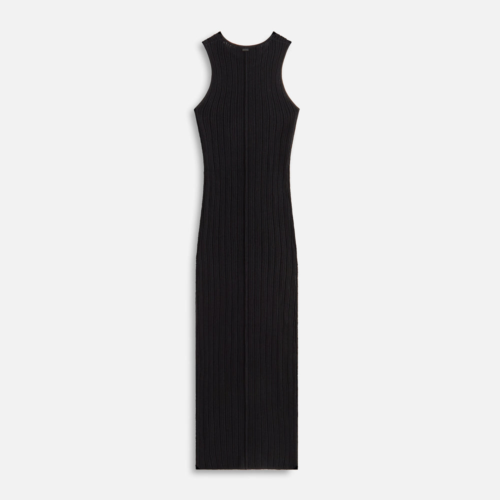Kith Women Camille Pointelle Knit Maxi - Black | Kith Black