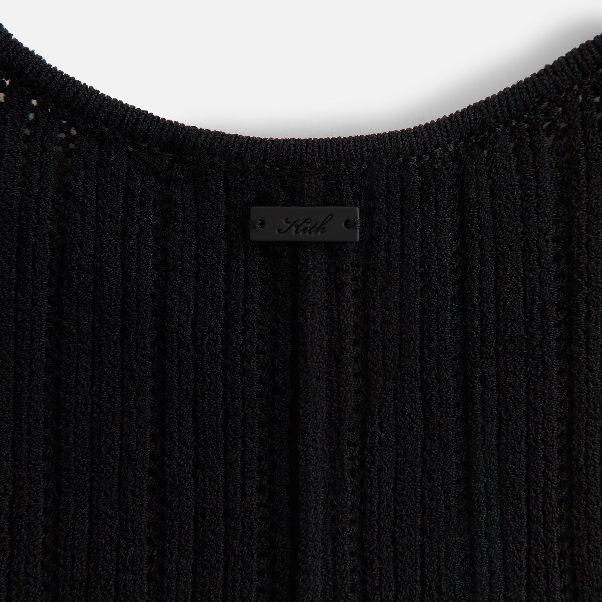 Kith Women Camille Pointelle Knit Maxi - Black | Kith Black