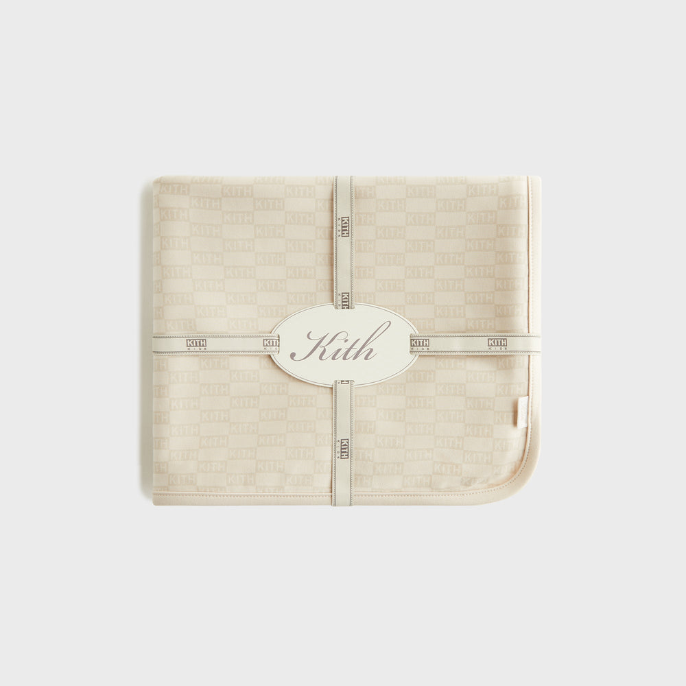 Kith Baby Monogram Blanket - Whisper | Kith Whisper