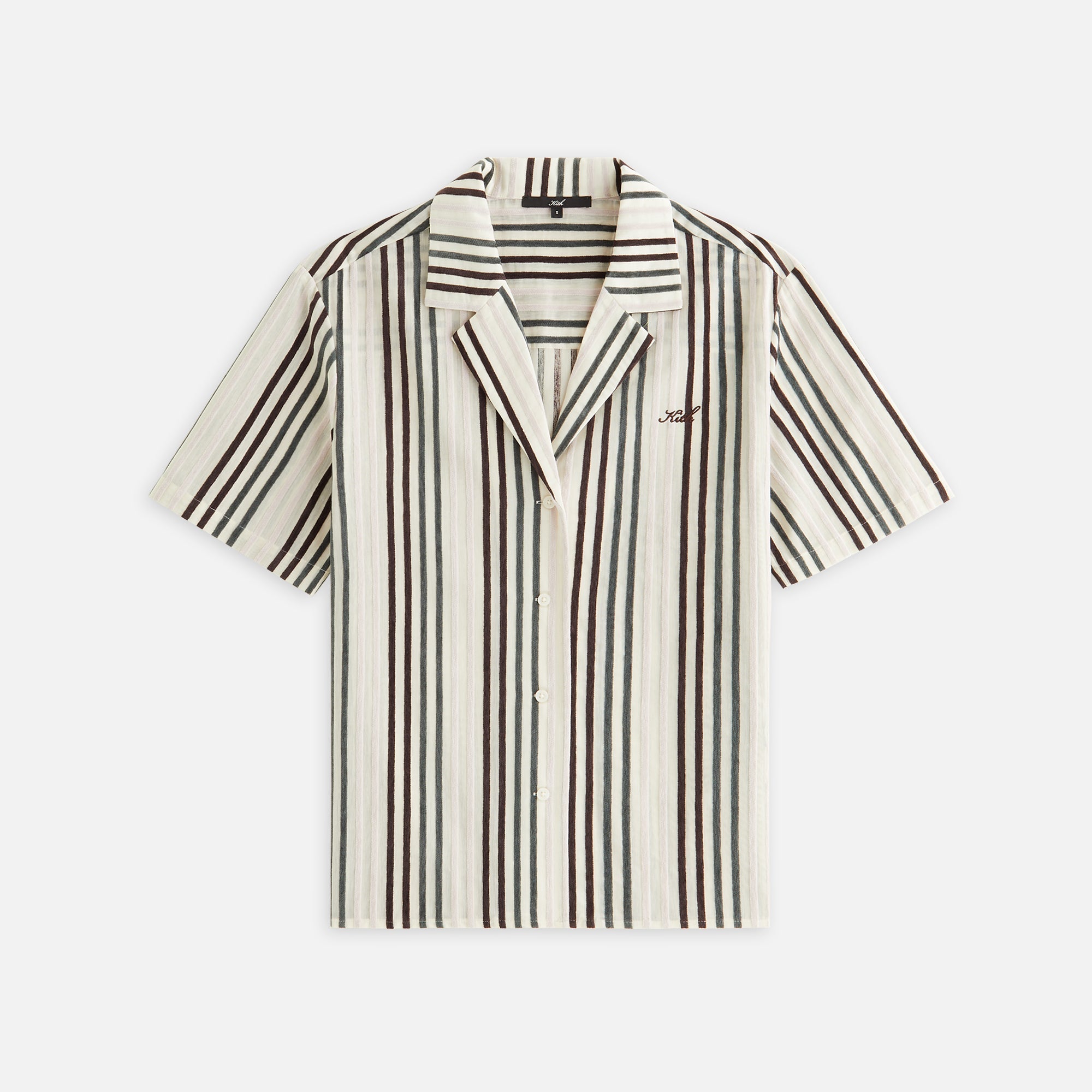 Kith Women Elena II Chenille Stripe Shirt - Echo | Kith Echo
