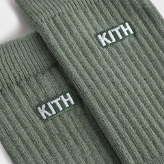 Kith Kids Classic Crew Socks - Laurel | Kith Laurel