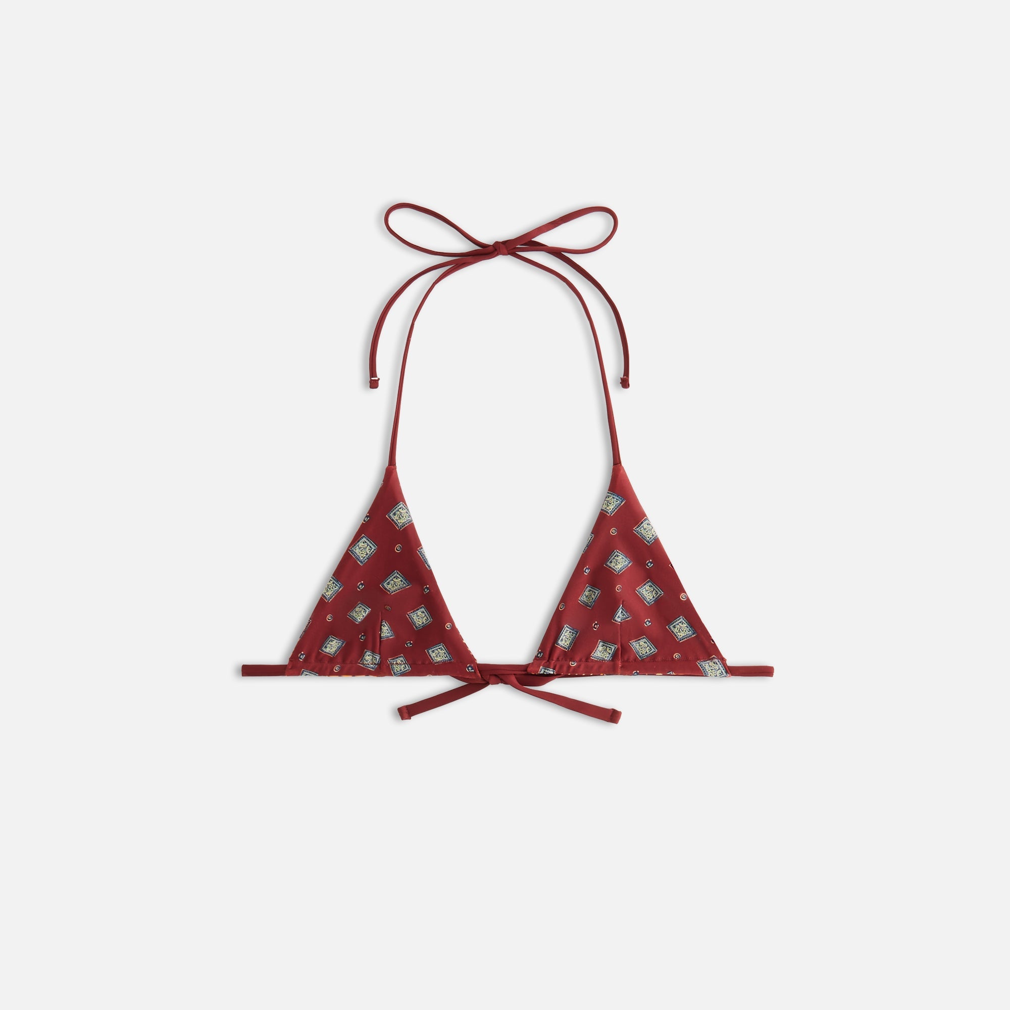 Kith Women Talia II Geo Floral Tie Top - Rhone | Kith Rhone