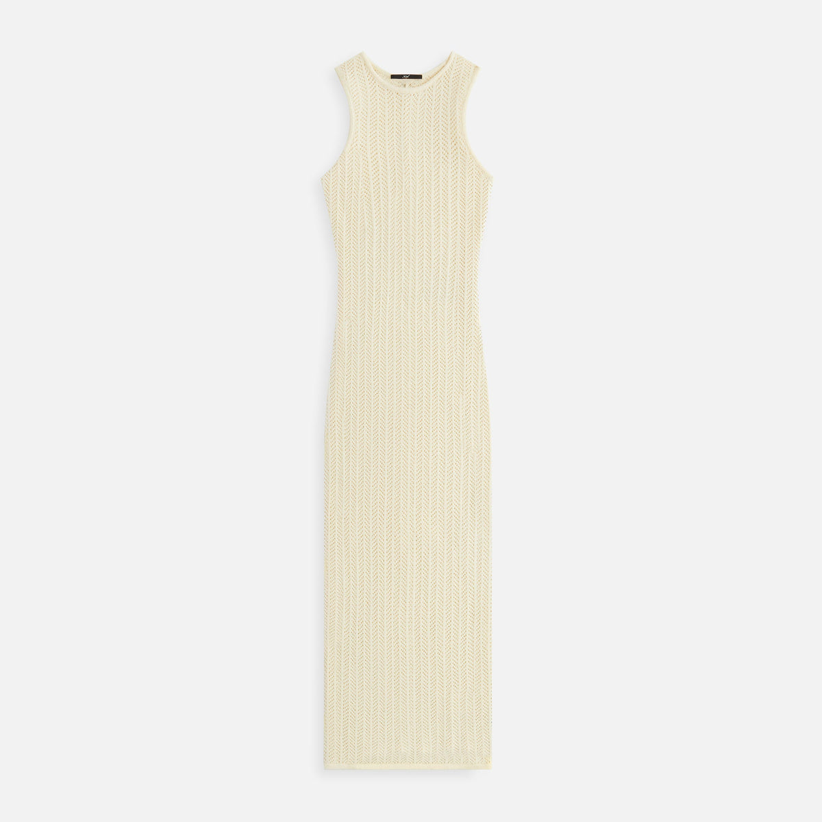 Kith Women Camille Chevron Pointelle Knit Maxi - Sandrift | Kith Sandrift