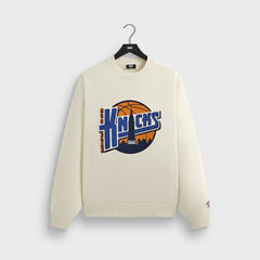 Kith for the New York Knicks City Vintage Nelson Crewneck - Sandrift | Kith Sandrift
