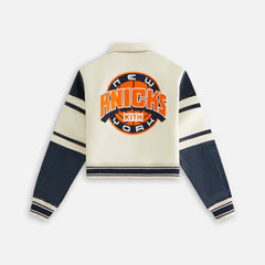 Kith Women & AVIREX for the New York Knicks Icon Jacket - Sandrift | Kith Sandrift