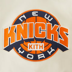 Kith Women & AVIREX for the New York Knicks Icon Jacket - Sandrift | Kith Sandrift