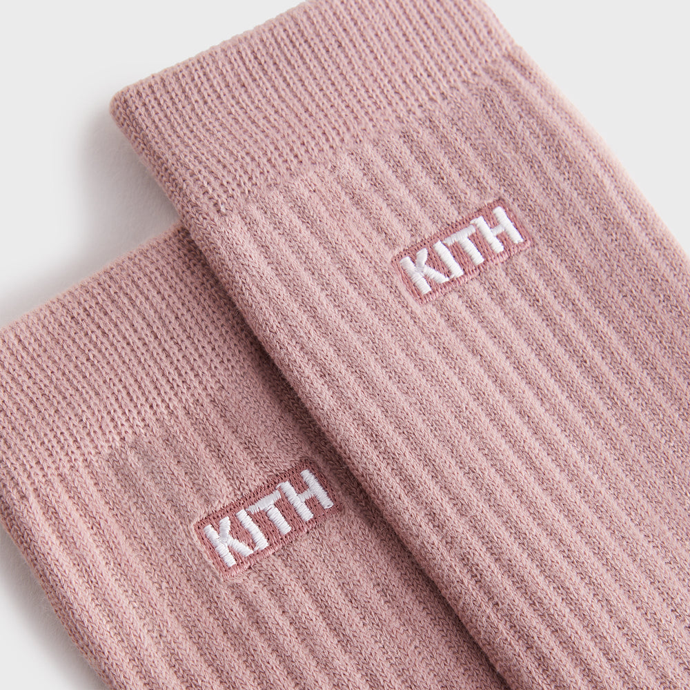 Kith Kids Classic Crew Socks - Dusty Quartz | Kith Dusty Quartz