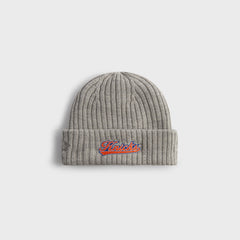 Kith for the New York Knicks Court Vision Beanie - Light Heather Grey | Kith Light Heather Grey