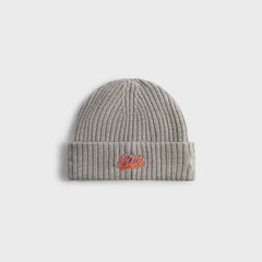 Kith for the New York Knicks Court Vision Beanie - Light Heather Grey | Kith Light Heather Grey