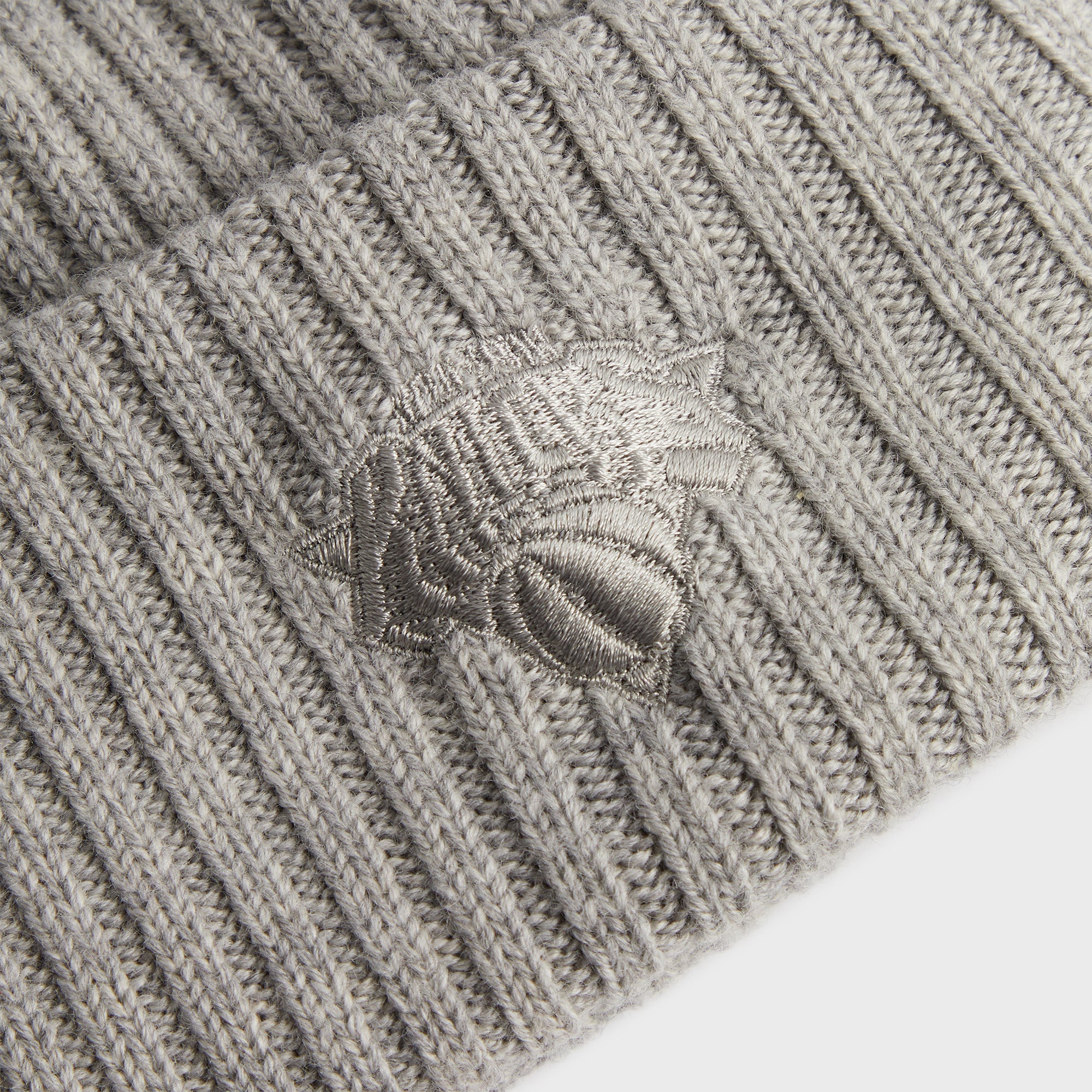 Kith for the New York Knicks Court Vision Beanie - Light Heather Grey | Kith Light Heather Grey