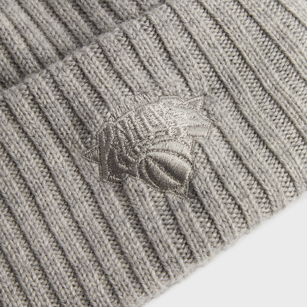 Kith for the New York Knicks Court Vision Beanie - Light Heather Grey | Kith Light Heather Grey