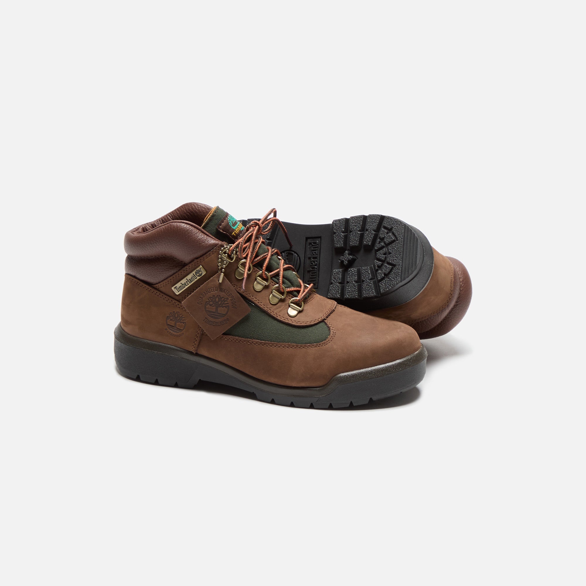 Timberland Mid Lace-Up Waterproof Field Boot - Chocolate | Kith Chocolate