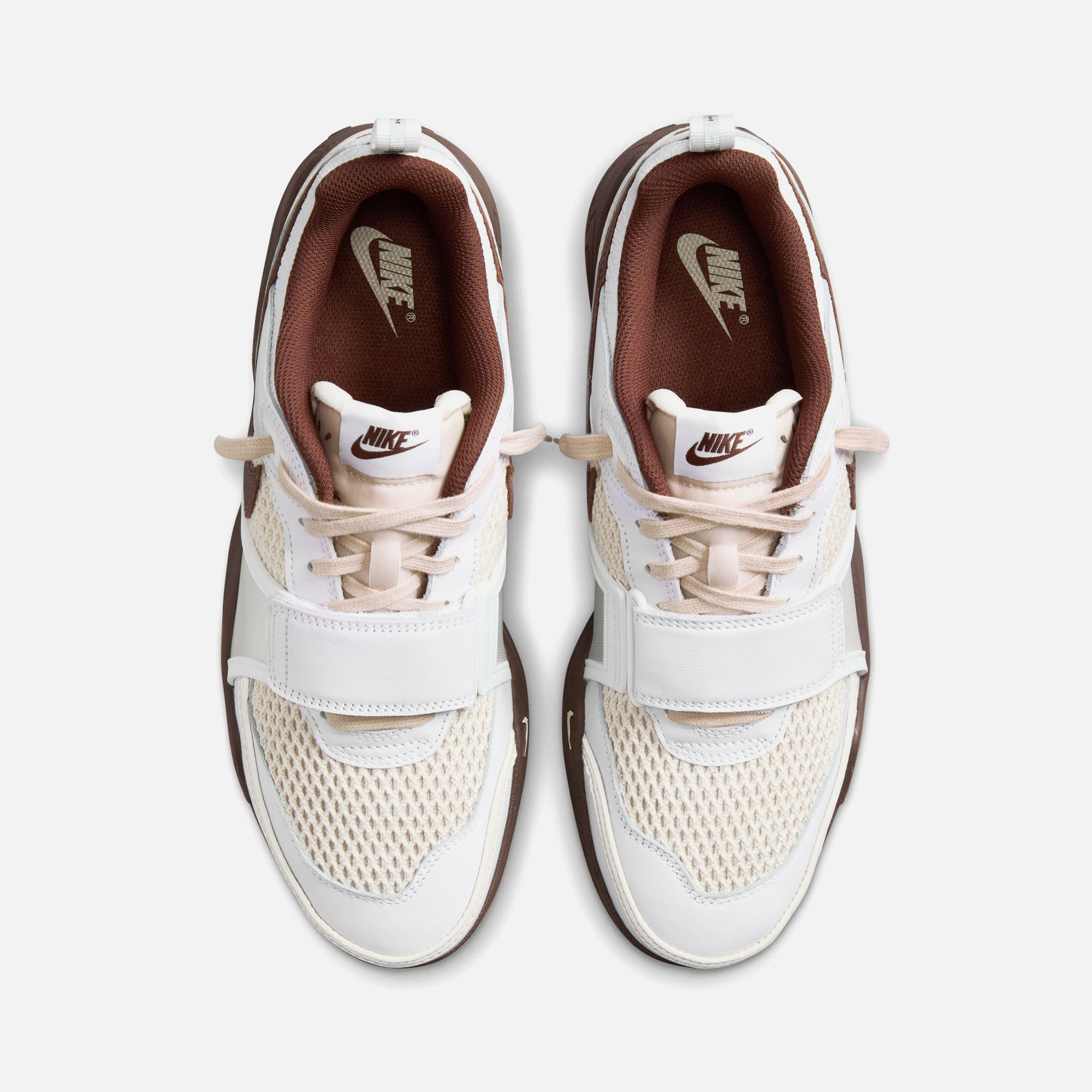 Nike x Travis Scott Jumpman Jack Zoom Field Jaxx - White / Light Choco | Kith White / Light Chocolate