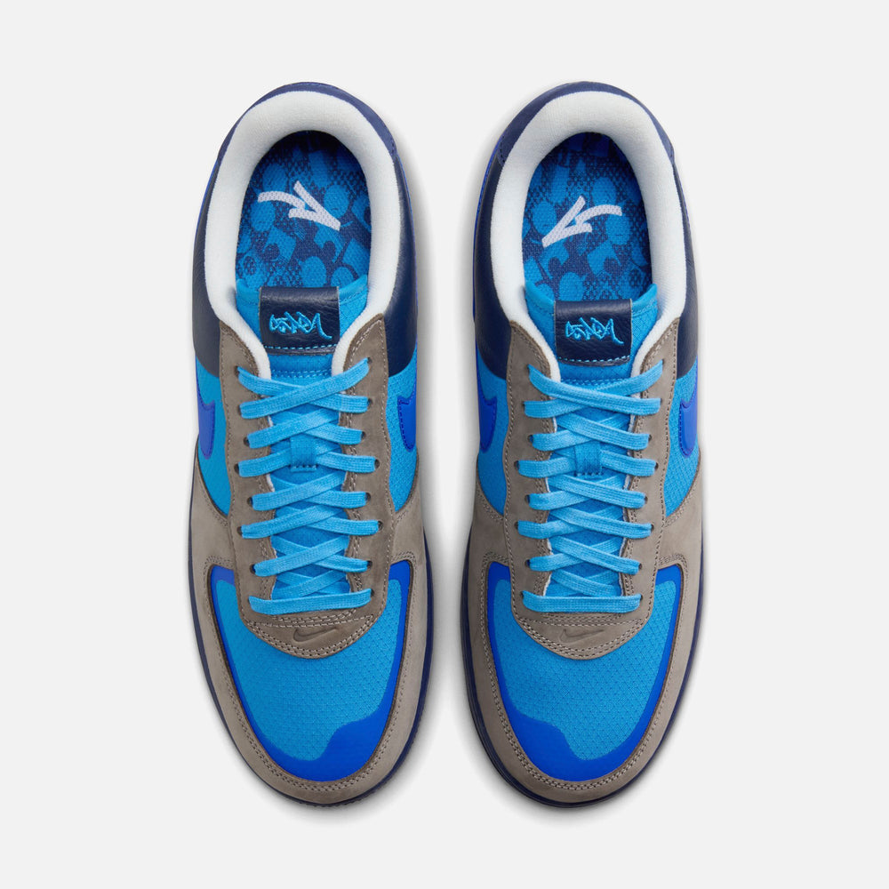 Nike x Stash Air Force 1 Low - Soft Grey / Varsity Royal / Harbor | Kith Soft Grey / Varsity Royal / Harbor