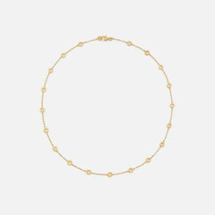 Yvonne Leon Mini Donuts Necklace - Gold / Diamonds | Kith Gold / Diamonds