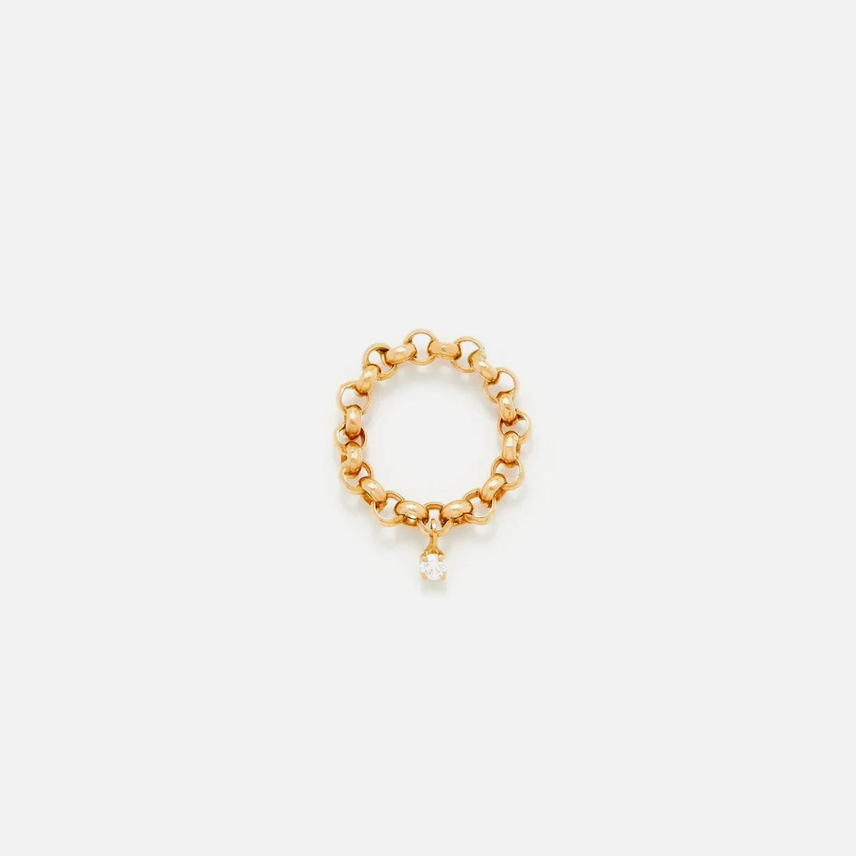 Yvonne Leon Bague Jaseron Flottant Ring - Yellow Gold | Kith Yellow Gold
